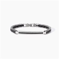 Bracciale Mabina Uomo Outside in Argento Zirconia 533970 - 533970